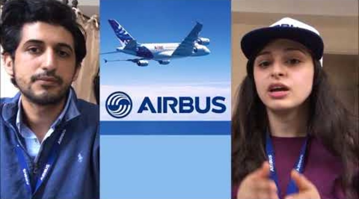 Embedded thumbnail for رسالة من المتدربين في شركة إيرباص